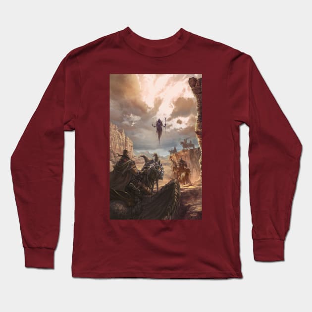 Guns' Ghosts: Legends of the Wild Weird West, A Weird Western Fantasy Long Sleeve T-Shirt by Joseph J Bailey Author Designs